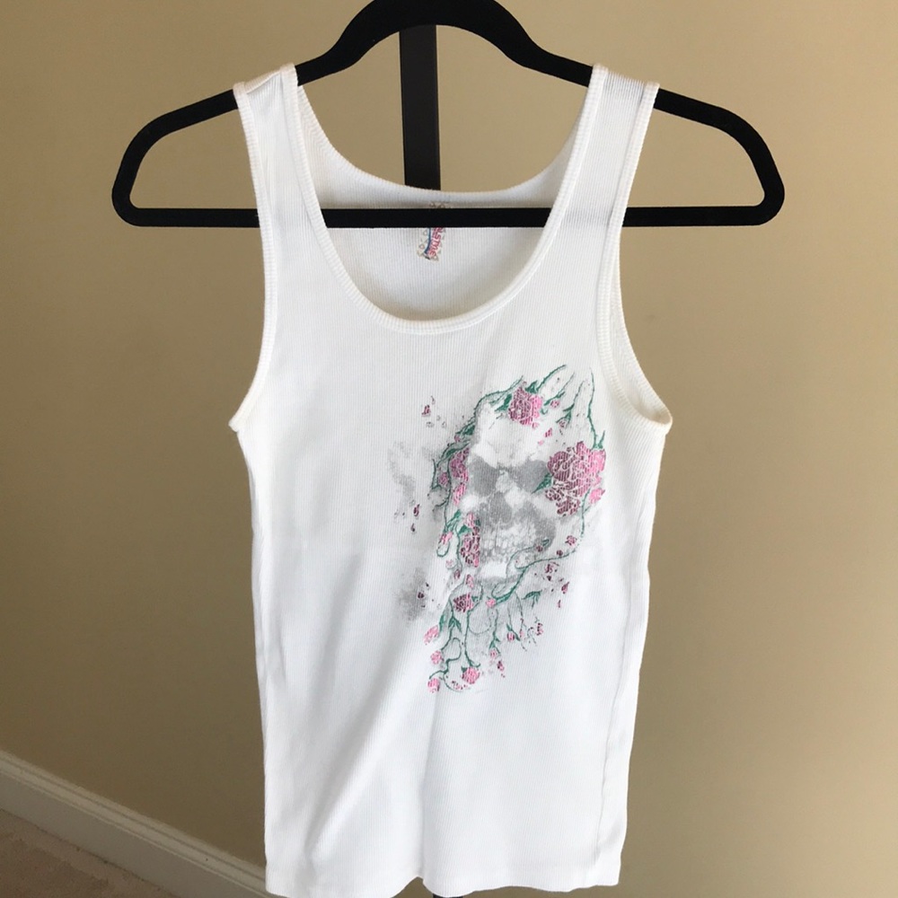 ALSTYLE Women’s Skull Tank Top. Size XL